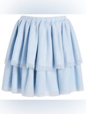 šHill House Home Tulle Skirt āClaraā Blue Tulle - Size Medium - 2021 - Like New